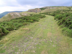 
Tramway from Tyla North Quarry to Gilwern Hill Quarry, July 2010